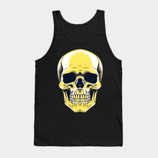 Yellow Skull Tank Top